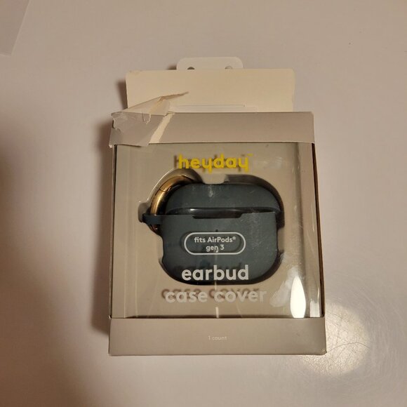 Heyday Earbud Case Cover fits Airpods gen 3 - Rain Teal - Picture 1 of 6